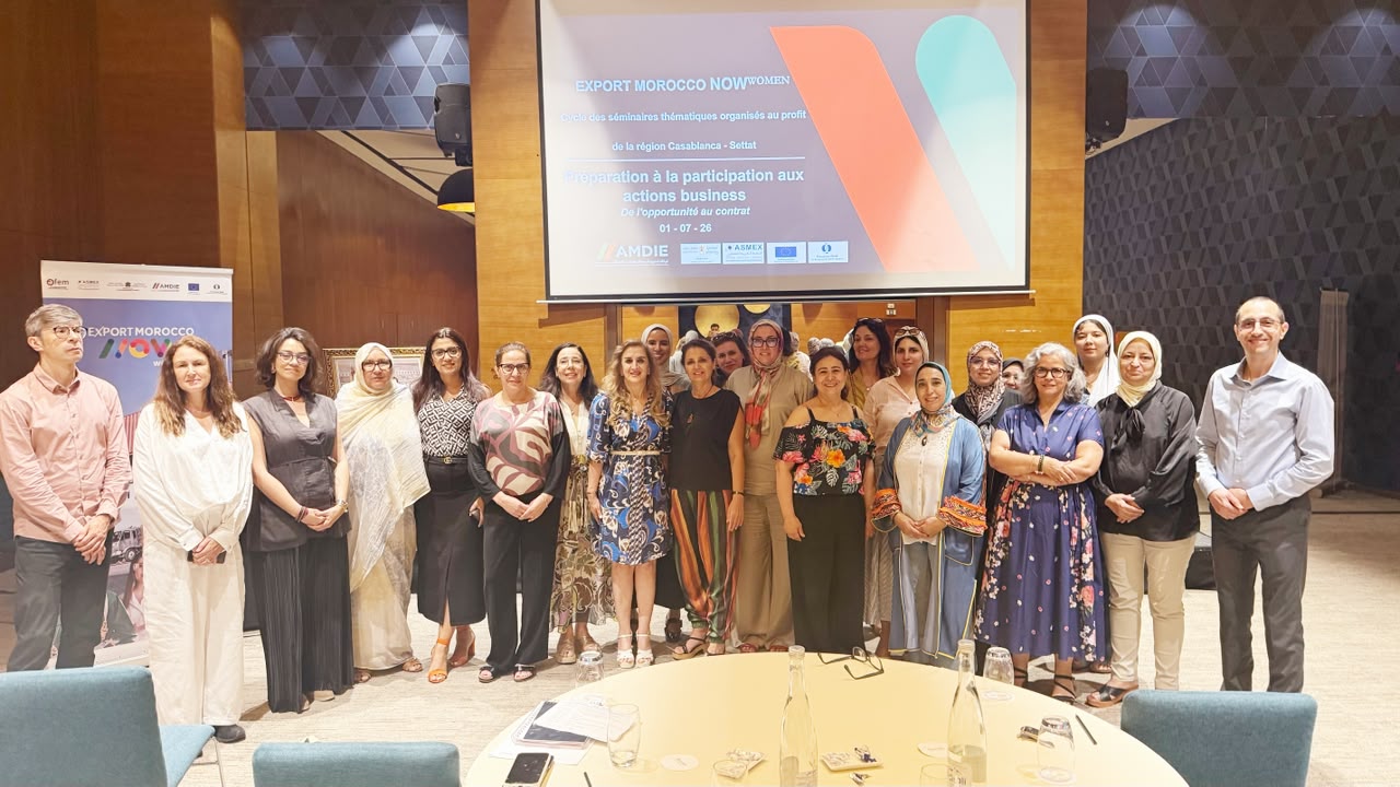 Séminaire Export Morocco Now Women — Casablanca