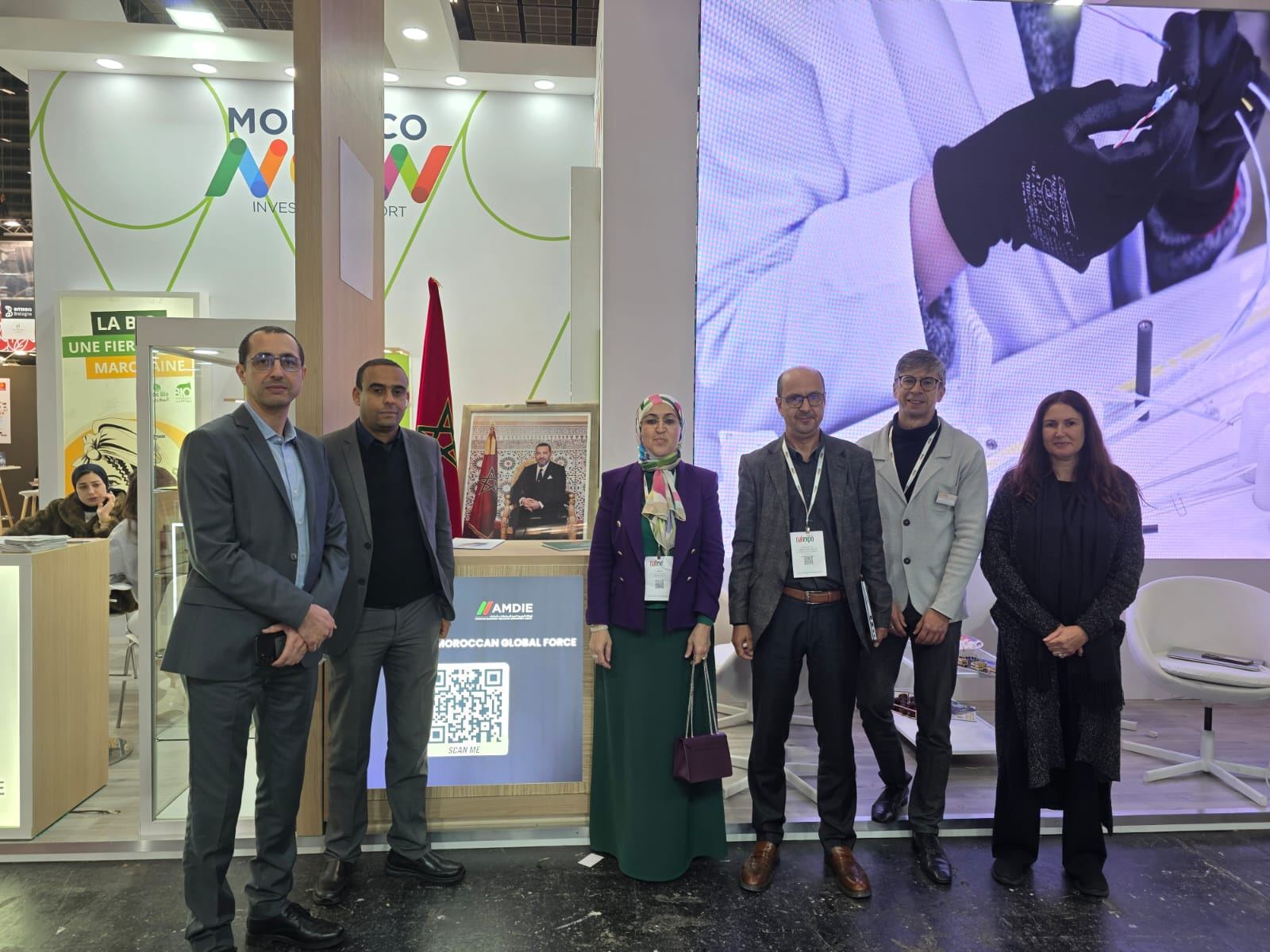 Salon international — présence terrain de WEYB